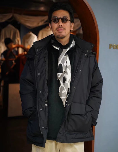 porter classic sheen nylon down jacket