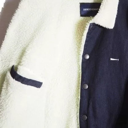 descendant collier black denim jacket medium