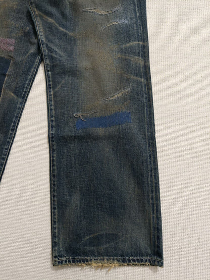 NEIGHBORHOOD SAVAGE DENIM DP WIDE PANTS