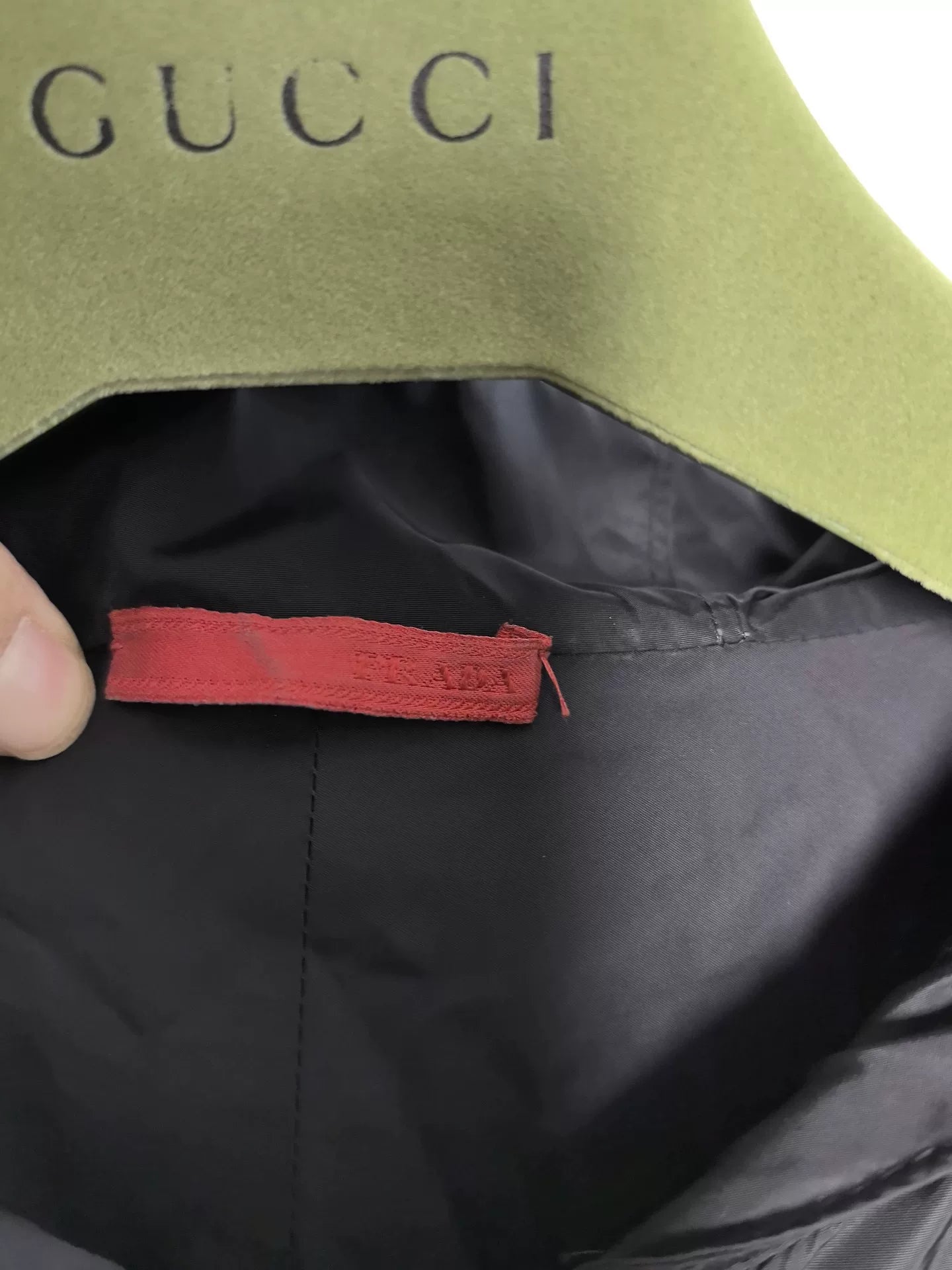 Authentic Prada Nylon Zip Jacket