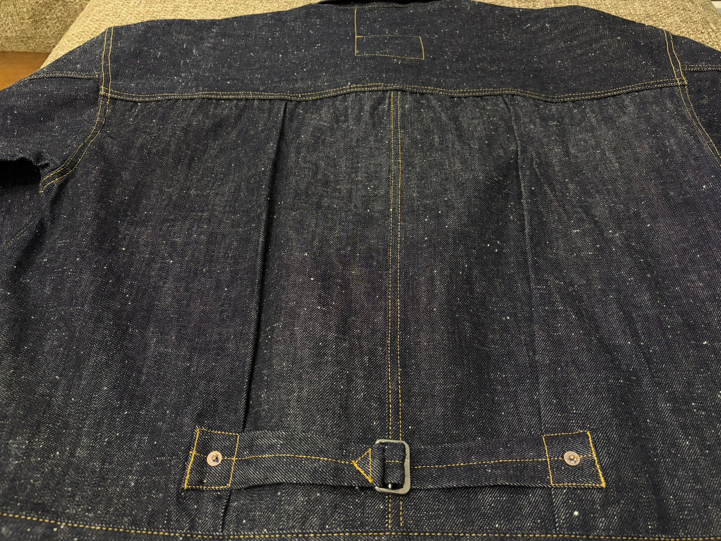 SAINT MICHAEL x berberjin T-back Denim Jacket