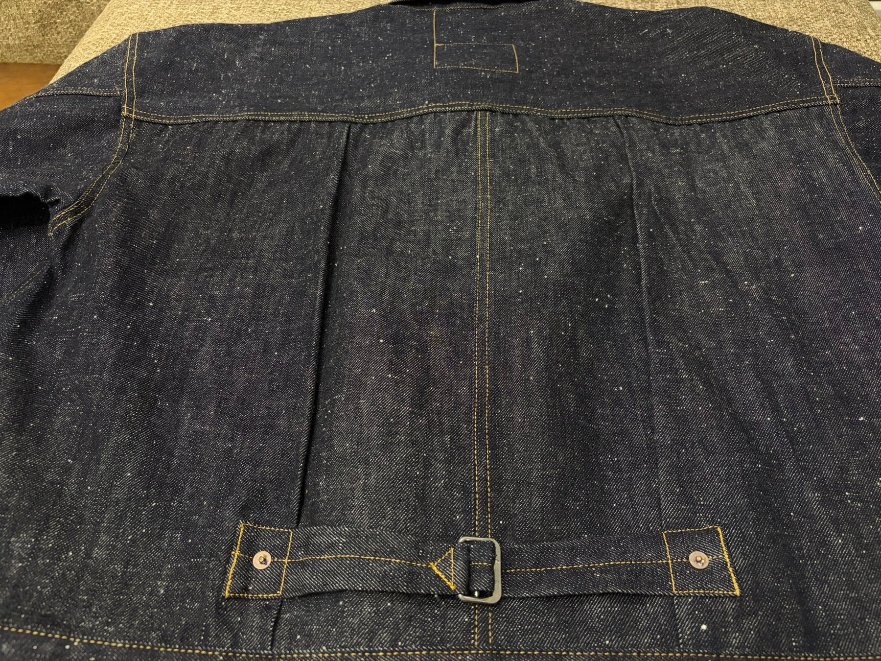 SAINT MICHAEL x berberjin T-back Denim Jacket
