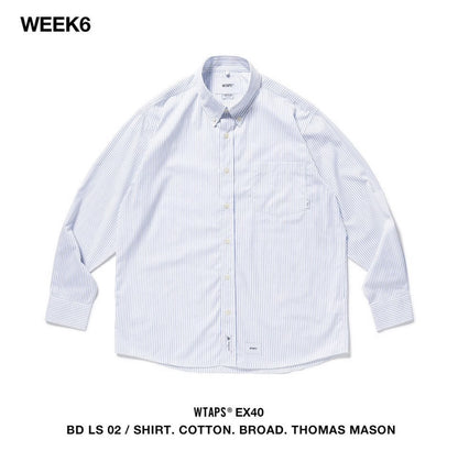 Wtaps BD LS 02 Cotton Broad Shirt