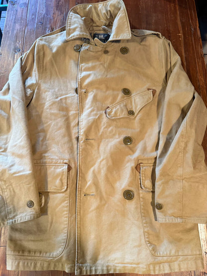RRL Ralph Lauren Khaki Cotton Jacket