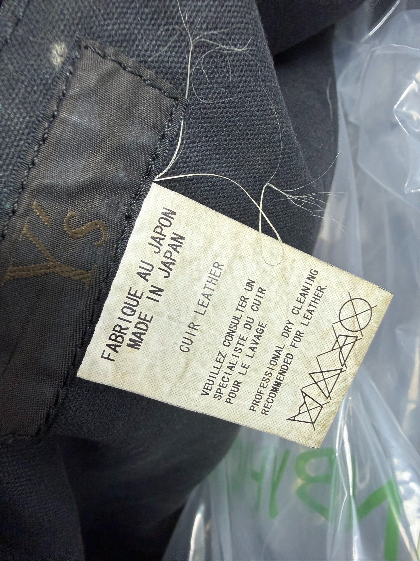 Yohji Yamamoto Leather Boston Bag