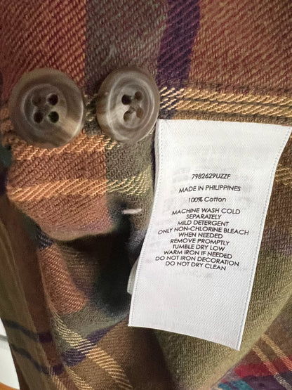 Ralph Lauren Plaid Shirt with Elbow Patches