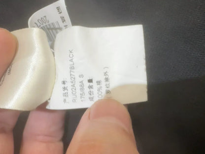 Rick Owens Black Long Sleeve Sweatshirt