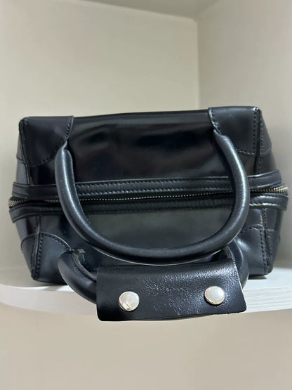 Yohji Yamamoto Y's Black Square Handbag