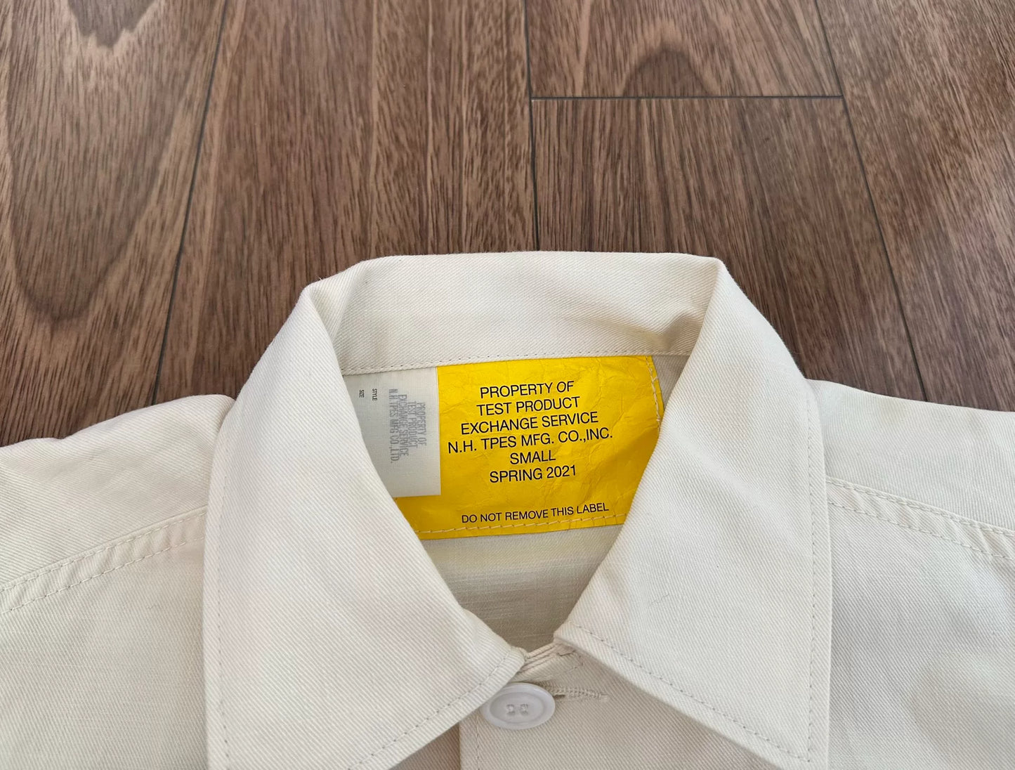 N.HOOLYWOOD Military Style Short Sleeve Shirt