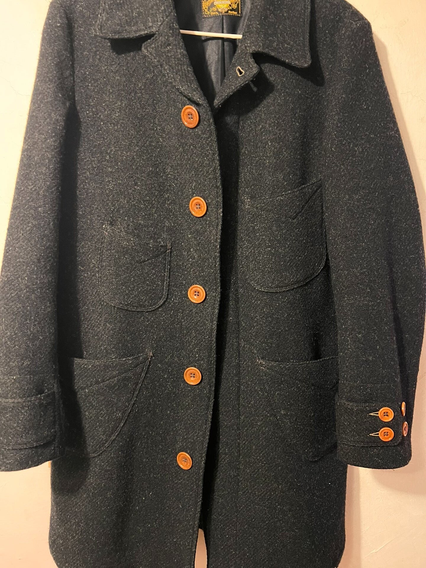 Freewheelers Wool Coat for Everyday Style