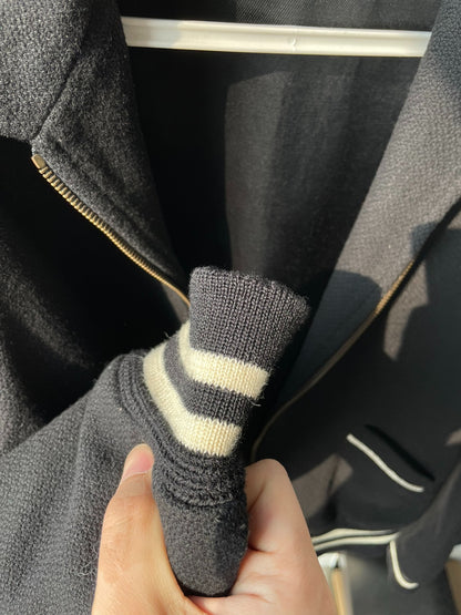 Saint Laurent Zebra Stripe Wool Jacket