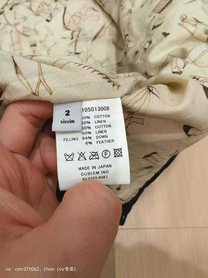 visvim 16ss Sanjuro Kimono Down Jacket