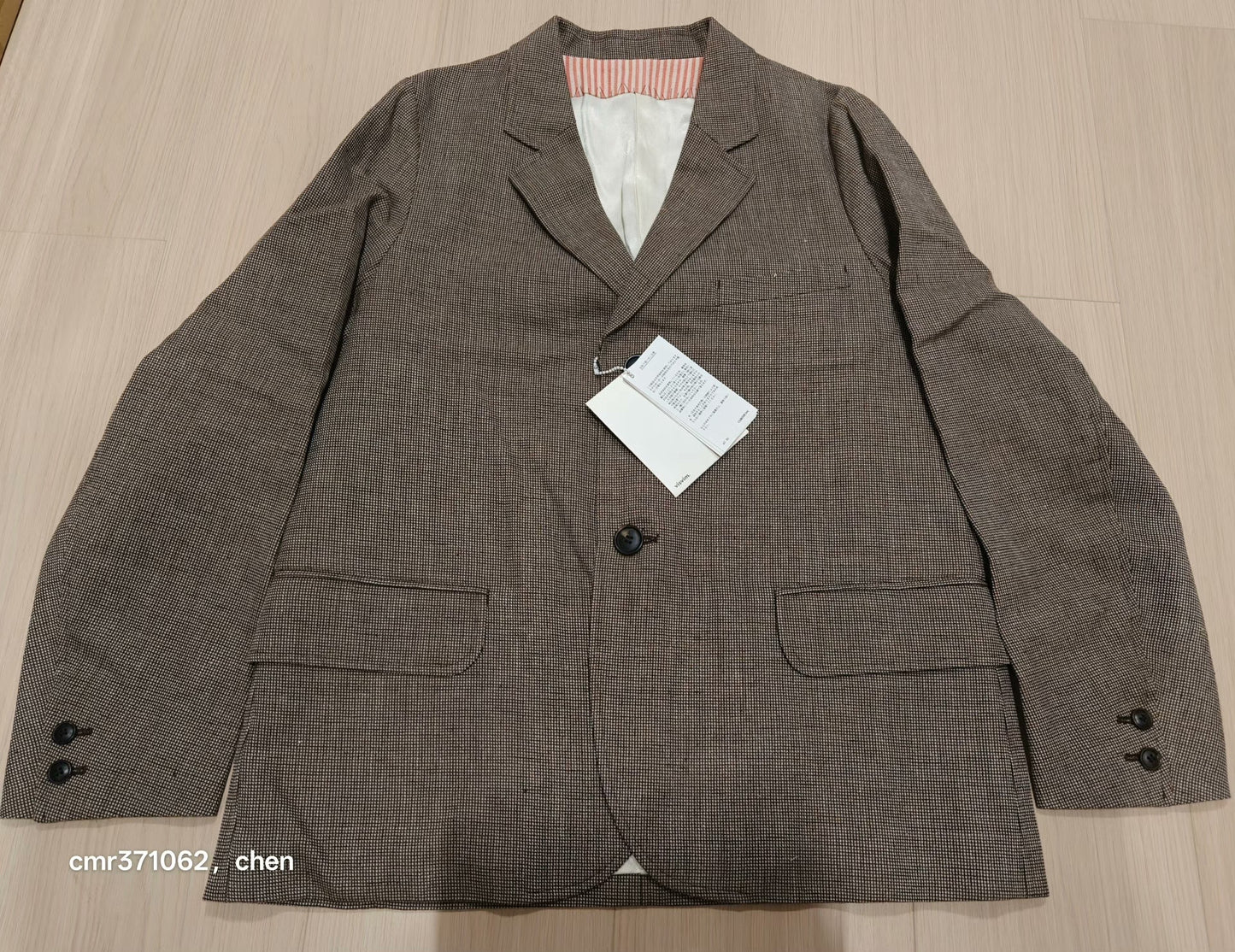 VISVIM 20SS SOLEBURY CHECK BLAZER