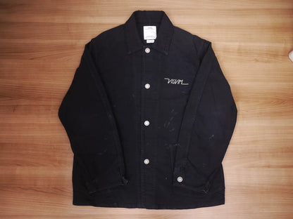 Visvim Black Coverall Jacket