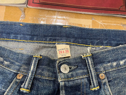 RRL Vintage Distressed Denim Jeans