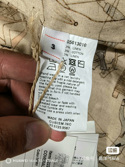 visvim 22AW ICT Coverall Sashiko Jacket