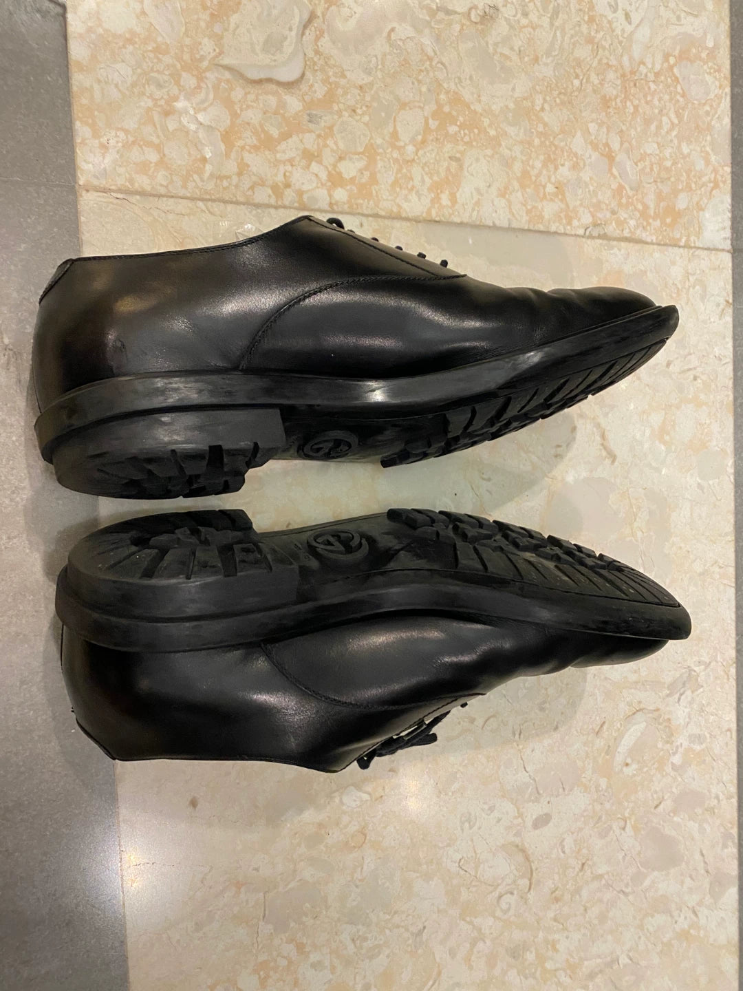 Gucci Men's Black Casual Lace-up Shoes