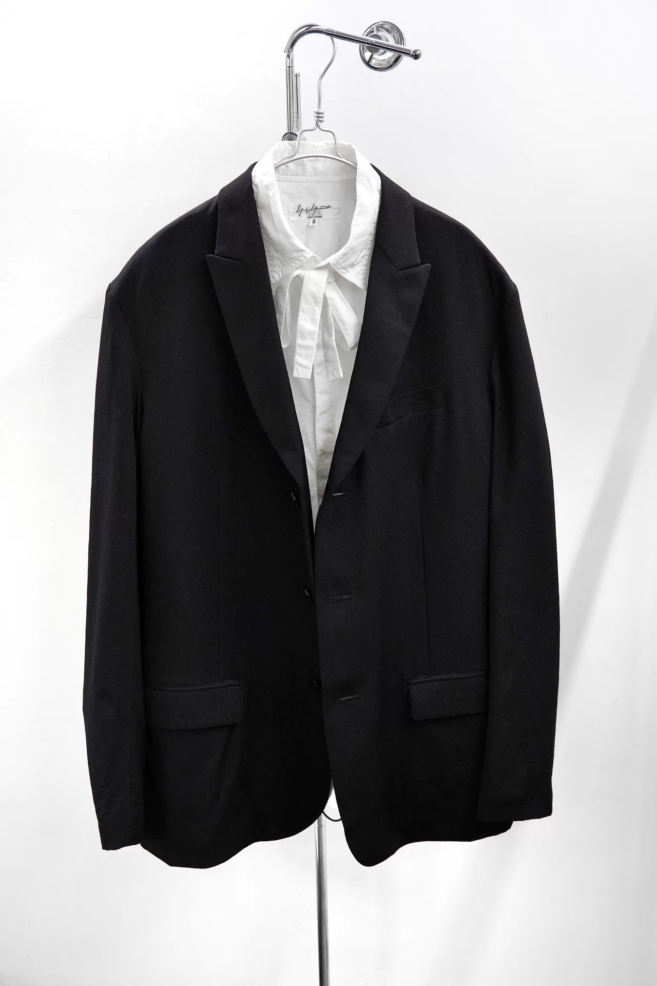 Yohji Yamamoto S/S 2016 Ribbon Shirt