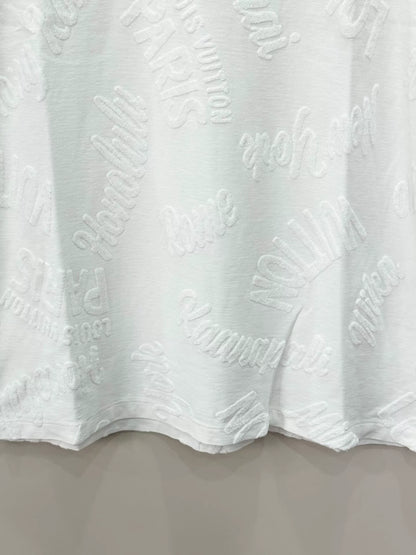 Louis Vuitton Embossed Short Sleeve T-Shirt