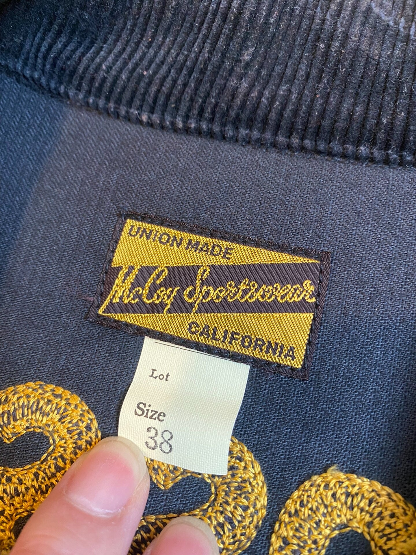 The Real McCoy Embroidered Jacket