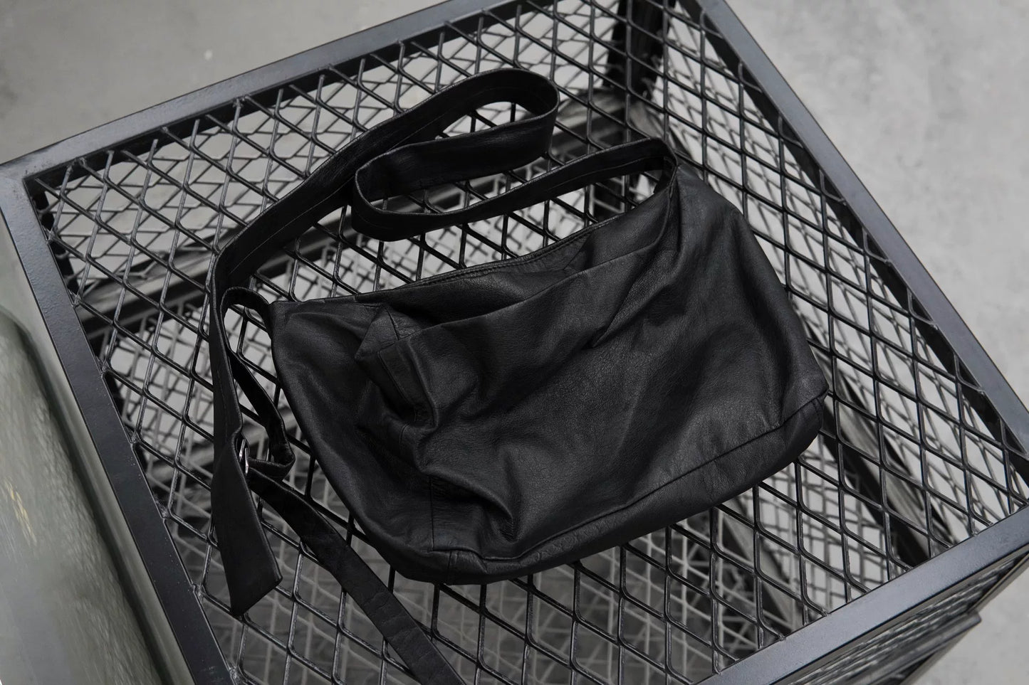 Yohji Yamamoto Discord 2024 Calfskin Crossbody