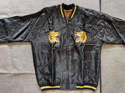 Toyo Beams Leopard Sukajan Embroidery Jacket