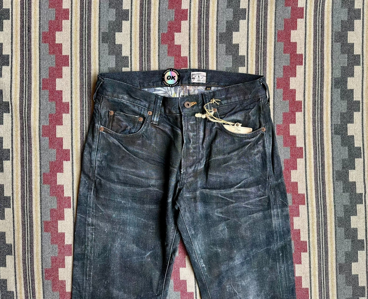 Prps Noir Selvedge Denim Jeans Sample