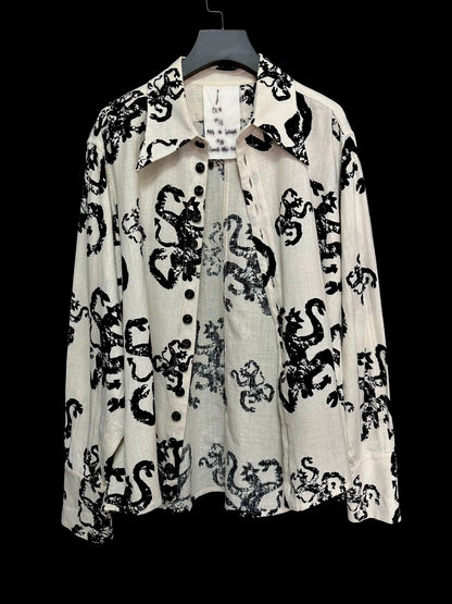 limited edition printed shirt by john alexander skelton