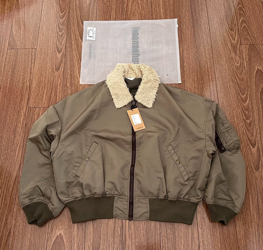 castro janker jacket with fur collar