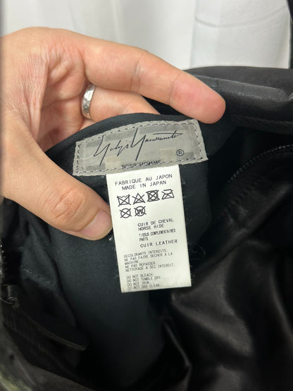 Yohji Yamamoto pour homme Horse Leather Bag