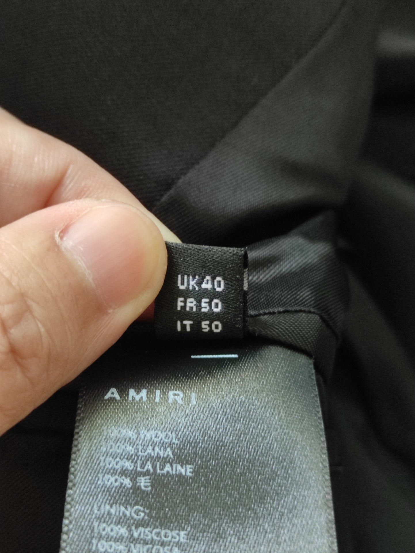 Amiri Swarovski Crystal Embellished Suit