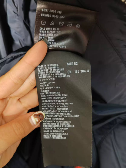 Prada Nylon Jacket with Metal Triangle Logo