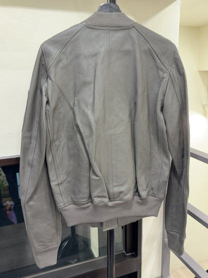 Rick Owens Leather Pilot Jacket