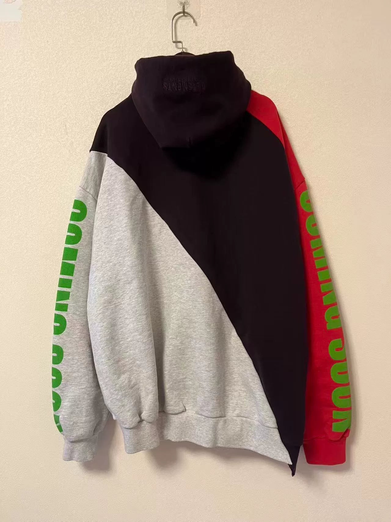 Vetements Color Block Hoodie