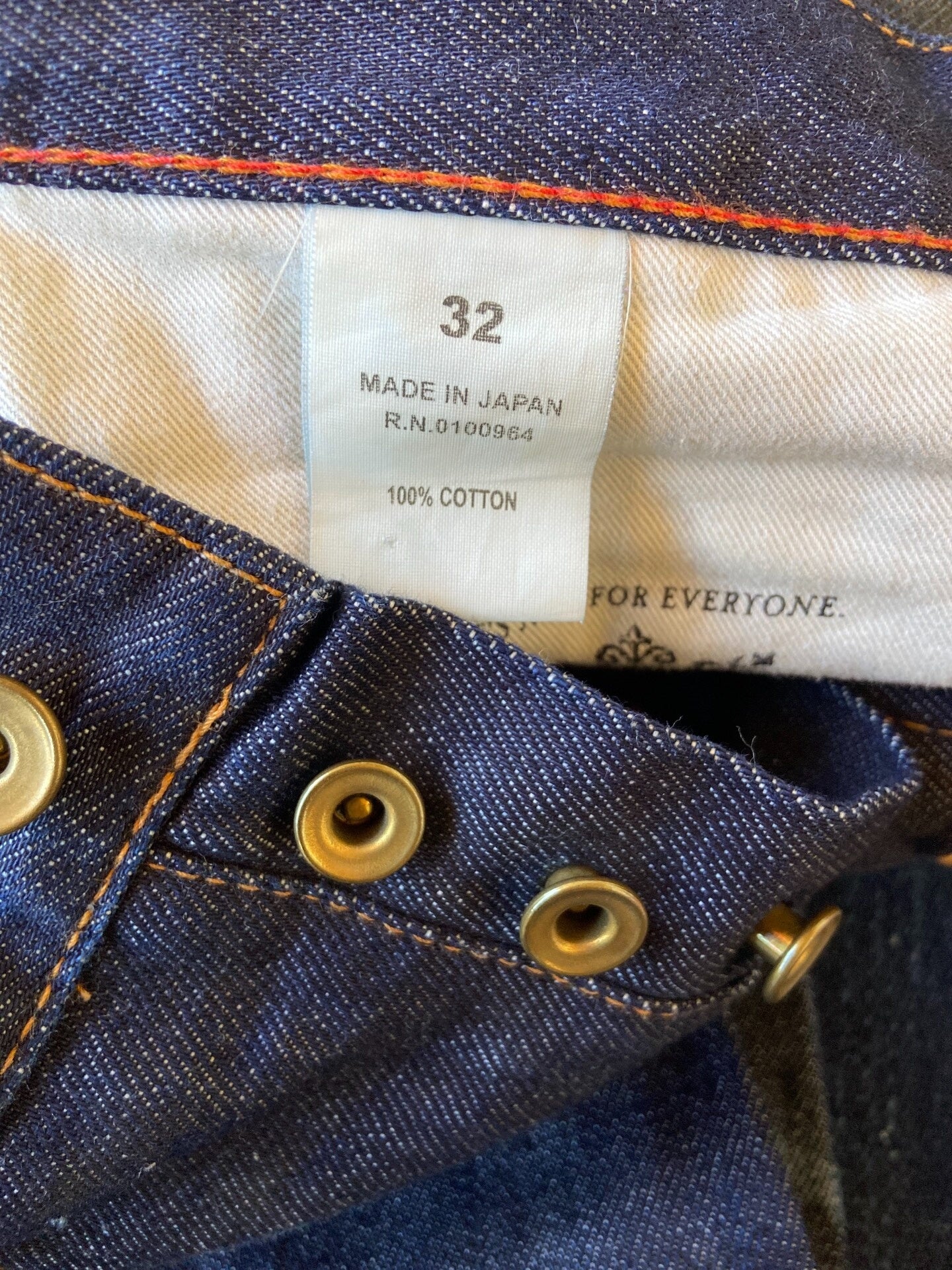 prps noir vintage washed denim pants