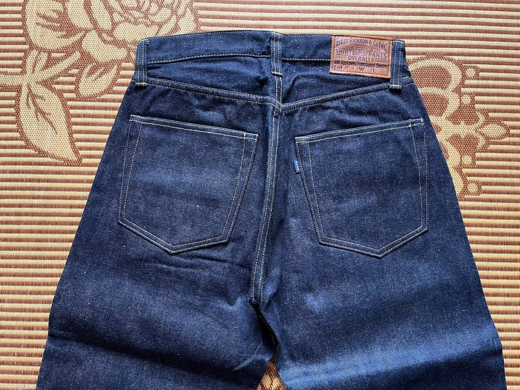 Buzz Rickson M43019 Japanese Denim