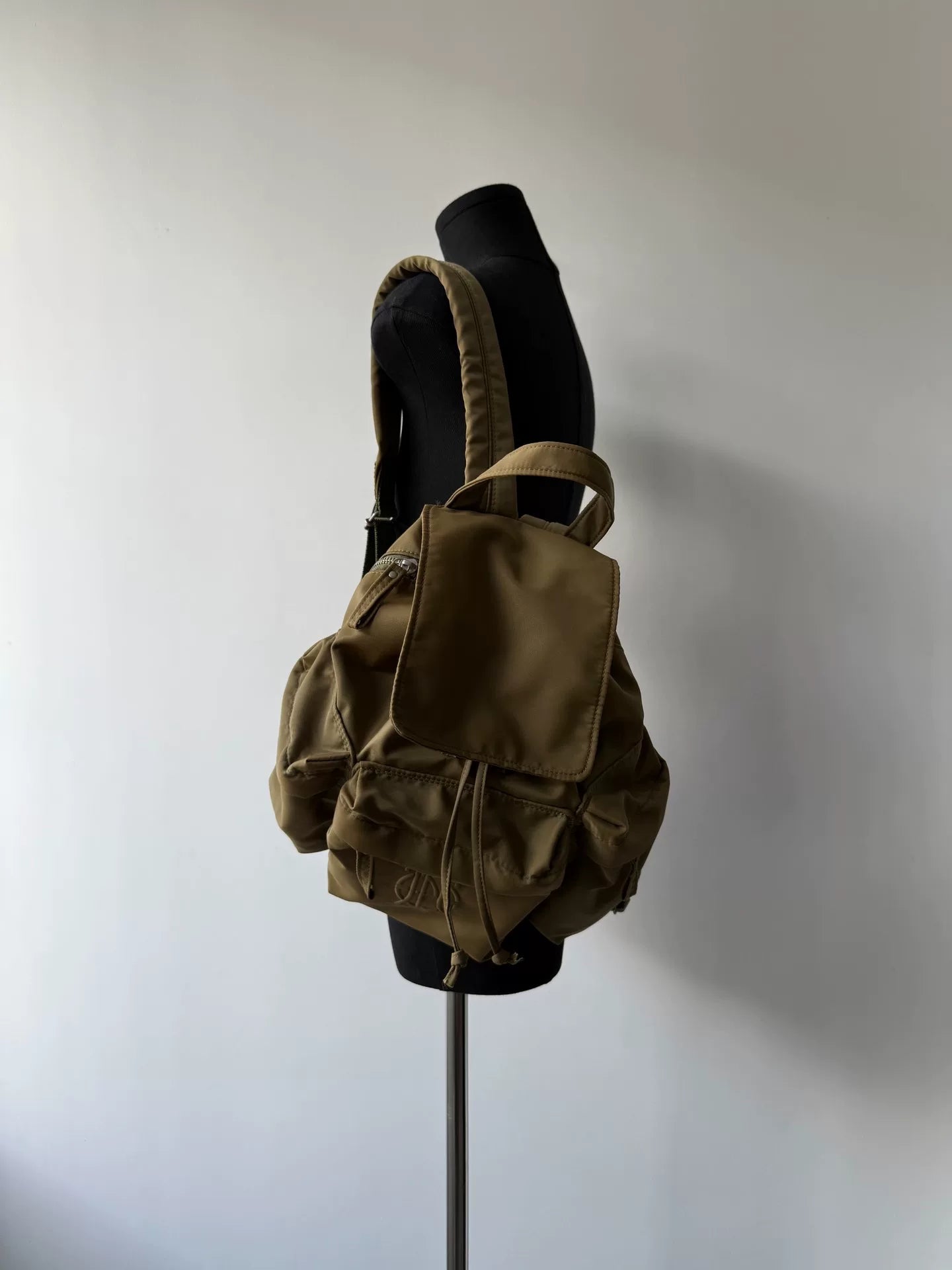 Jean Paul Gaultier Olive Green Backpack
