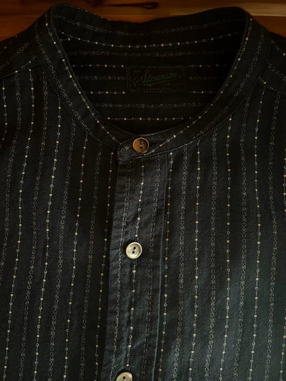 indigo stripe shirt by stevenson overall co