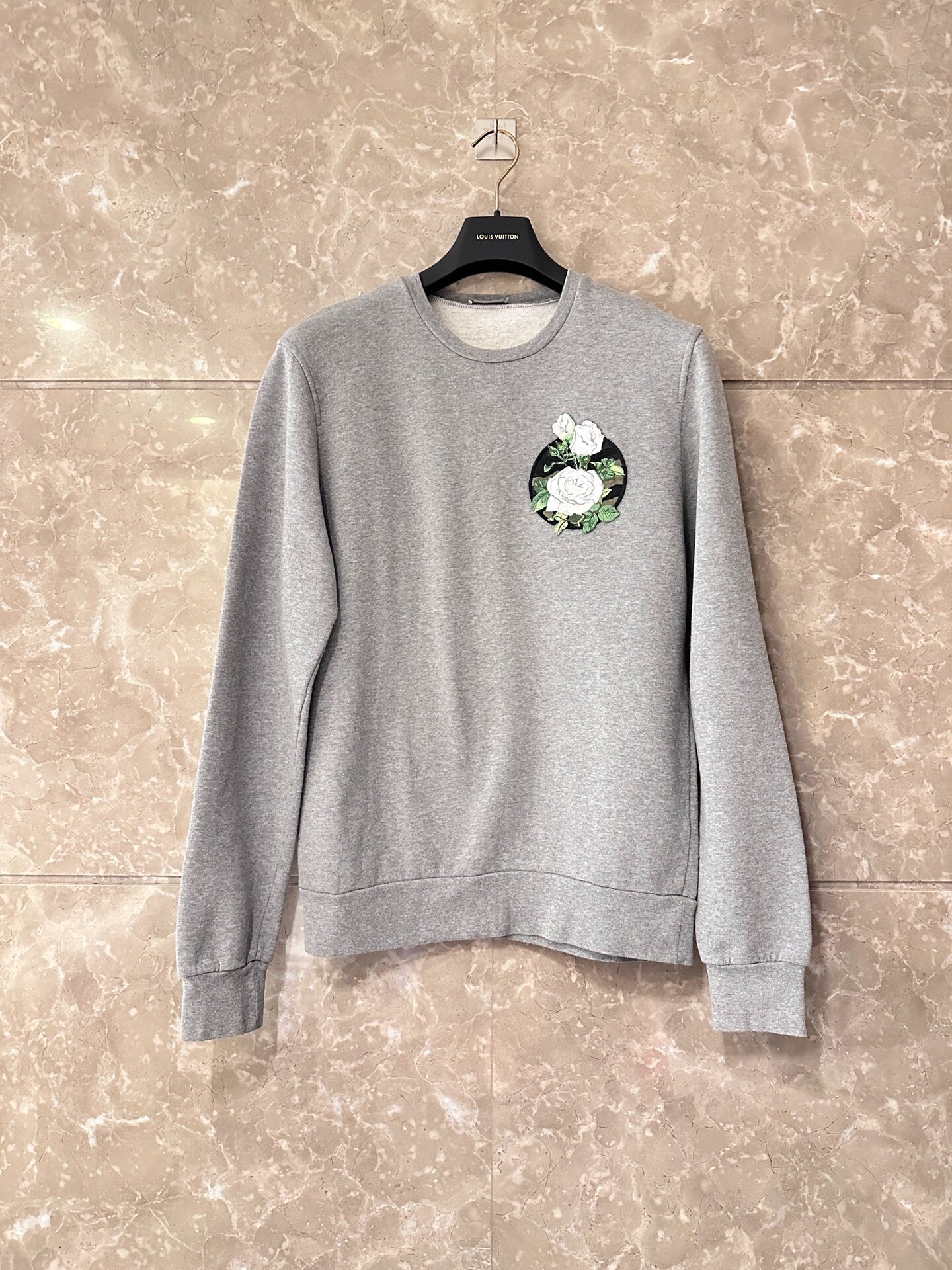 Dior Embroidered Long Sleeve Sweatshirt