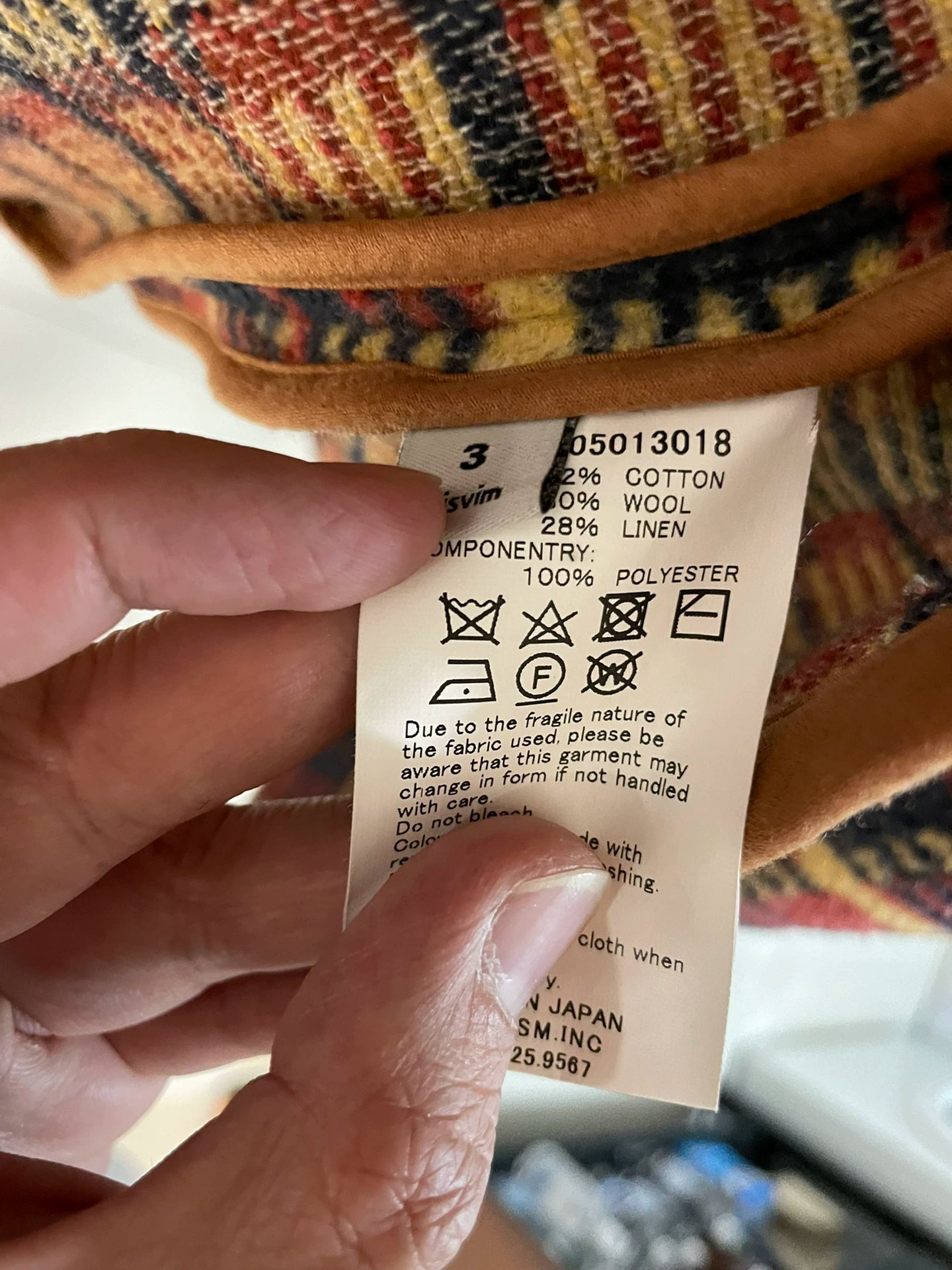 Visvim 2017 Colorful Checkered Coat