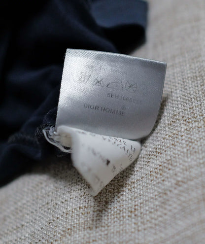 Dior Homme Black and White Striped T-shirt