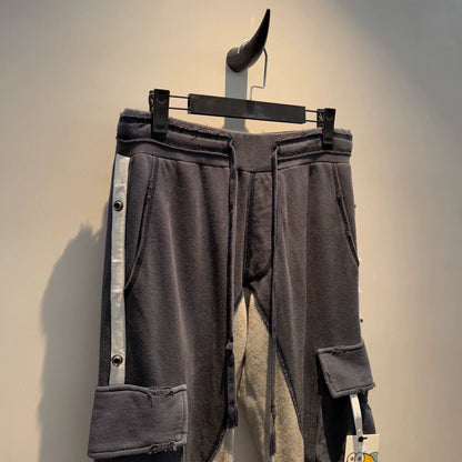 Handmade Distressed Long Pants by Greg Lauren