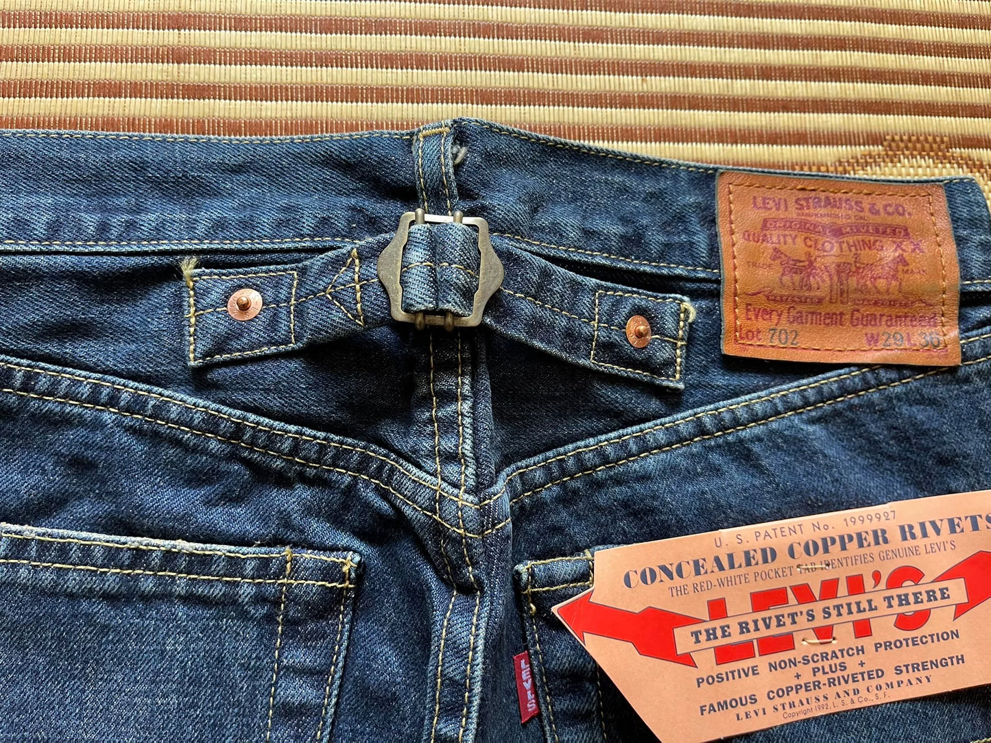 Levis LVC J22 702 Washed Jeans