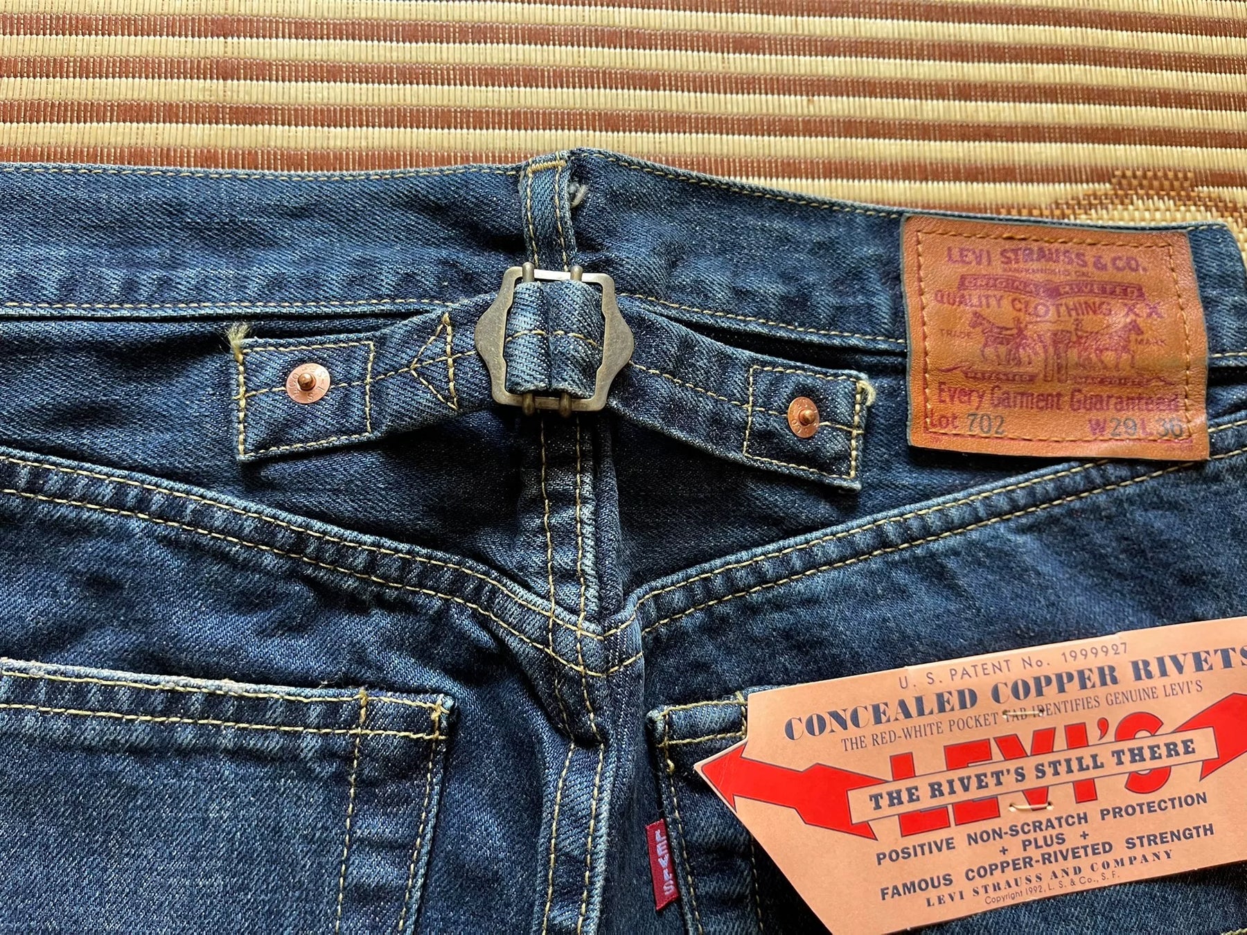Levis LVC J22 702 Washed Jeans