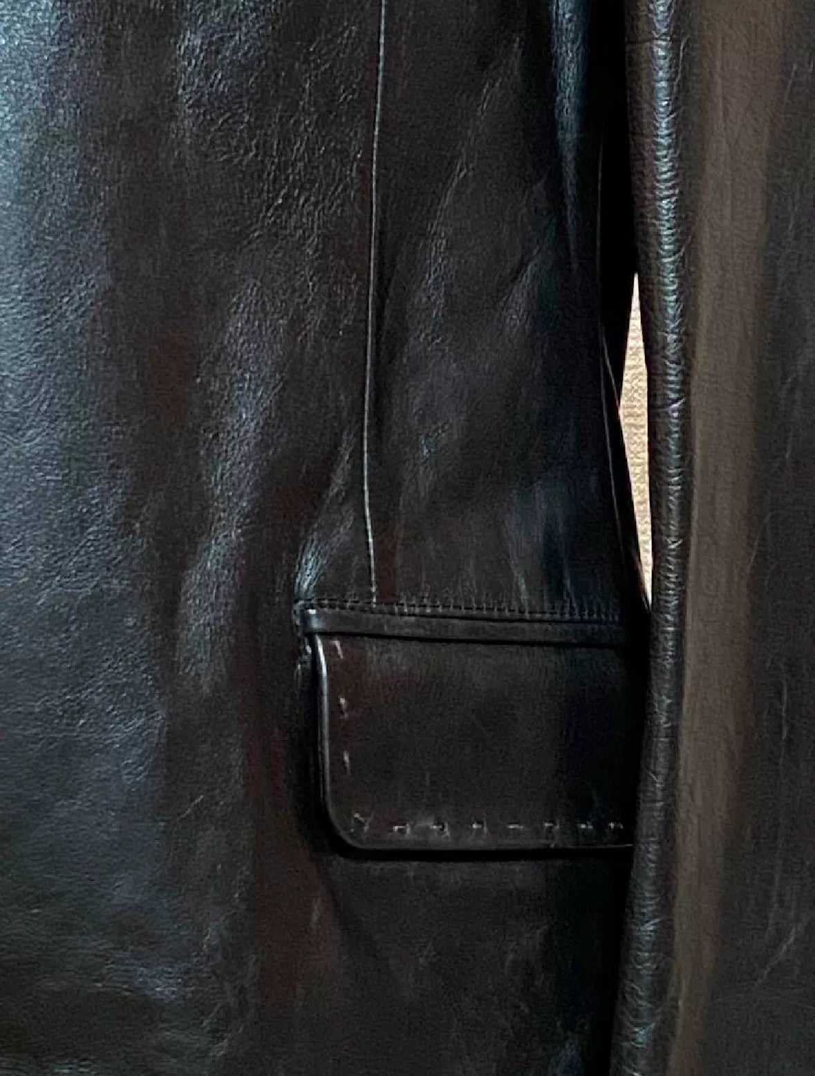 Yohji Yamamoto Pour Homme 00AW Leather Jacket