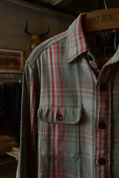 RRL Ralph Lauren Plaid Double Pocket Shirt S