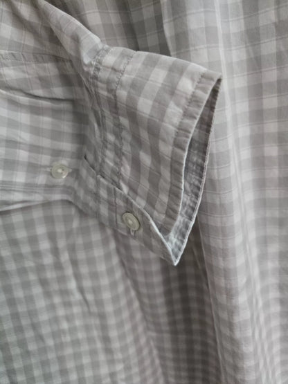 Porter Classic Roll Up Kyoto Limited Gray Check Shirt