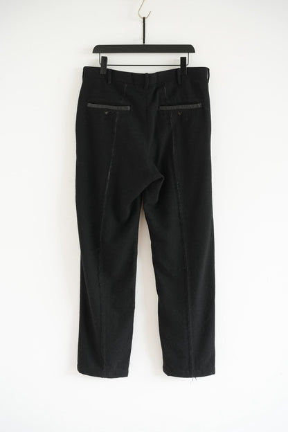 Yohji Yamamoto 05AW Ripped Leather Trousers