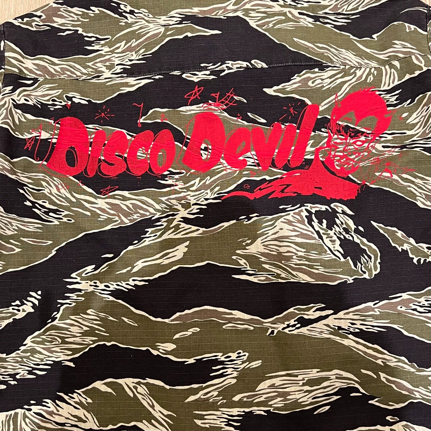 WACKO MARIA x Disco Devil Camo Jacket 18ss