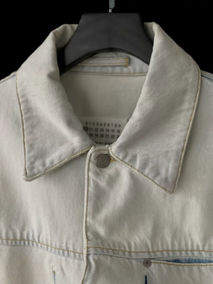 Maison Margiela Distressed Denim Jacket for Men